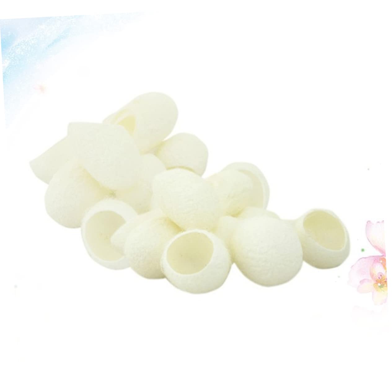 PLAFOPE 2 Set Di Strumenti Esfolianti Per Il Lavaggio Del Viso in Seta Naturale Per Una Pelle Liscia 200 Pezzi * 2