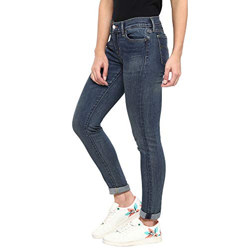 Image of Levi's Women's Mid Rise 710 Super Skinny Fit Jeans