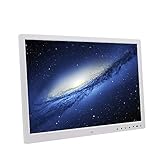 ▶ 1440 * 900 HD: pantalla LED de 17 pulgadas, el área de visualización de la relación de pantalla es 16: 9 (363X225 mm), lo que le permite compartir el buen momento con su familia en cualquier momento, compatible con la reproducción de video HD de 1080p;