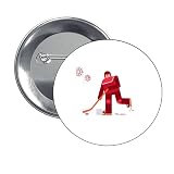 BUTTON ABZEICHEN. EISHOCKEY-SPIELER
