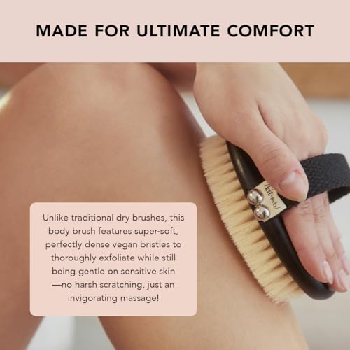 Kitsch Double Edge Razor Blades Refills & Dry Brushing Body Brush with Discount - image 8
