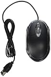 Generic Black 3-Button 3D USB 800 Dpi Optical Scroll Mice Mouse w/ Blue & Red LEDs For Notebook Laptop Desktop