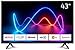 Produktbild DYON Movie Smart 43 XT 108 cm (43 Zoll) Fernseher (Full-HD Smart TV, HD Triple Tuner (DVB-C/-S2/-T2), Prime Video, Netflix & HbbTV)