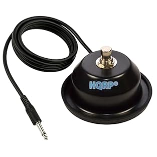 HQRP® Single Button Footswitch; Connector: 1/4 inch; Cable Length: 6 ft; Metal push button switch; 200 days warranty! Seamless Amp Control: HQRP® 1-Button Footswitch allows effortless on/off switching for amps. Perfectly replaces Fender 099-4049-000,...