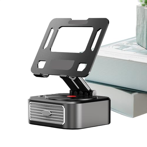 Support de téléphone portable avec haut-parleur sans fil de bureau