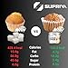 SUPRIVA Flavor Powder – Only 3-4 kcal/Serving, Sugar-Free Sweetener, High in Fiber, Delicious Flavor, Craving Control, Supports Weight Management, For Food, Drinks & Baking, 66 Servings (Vanilla Cream)