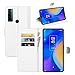 Price comparison product image Hülle® Flip Wallet Case Compatible for TCL 20 SE (White)