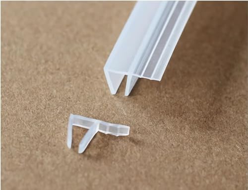 Joint souple en silicone de remplacement pour vitre de douche type F