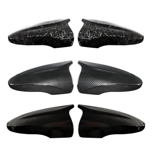 Boîtier rétroviseur noir brillant style premium pour Scirocco et Beetle