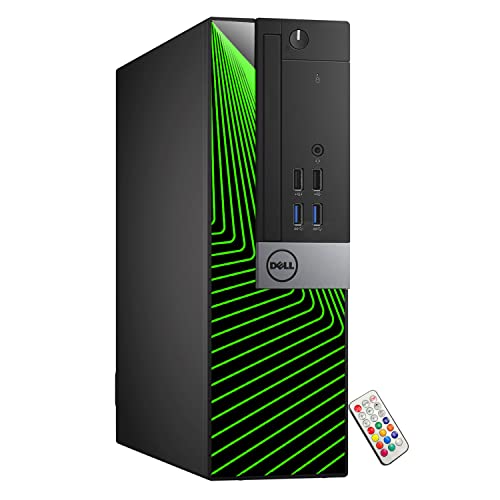 Dell Rgb Gaming Pc With 24 Inch Gaming Monitor Optiplex Desktop Computer Intel I7-6700 Processor 3.40 Ghz Nvidia Geforce Gt 1030 2Gb 16Gb Ram 512Gb Ssd Win 10 Pro Wifi Hdmi (Renewed) #TOP4