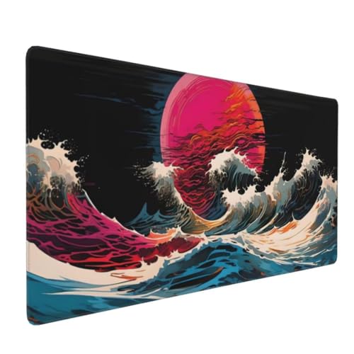 Alfombrilla de ratón de gran tamaño 700X300 mm con superficie de tejido gaming