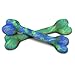 Bone-shaped Dog Chew Toy, 100% Felted Wool & Natural Dyes, Perfect for Small Dogs & Puppies, Machine Washable.