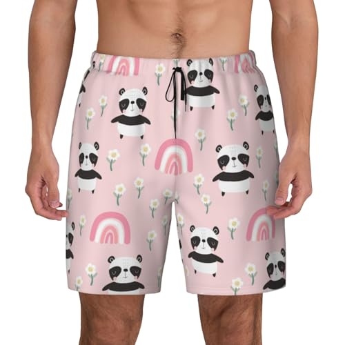 Thanksgiving Pattern Funny Men's Swim Trunks Board Shorts Quick Dry-