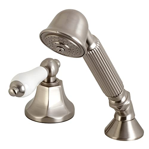 Douchette à main Kingston Brass KSK4308PLTR avec jet orientable et inverseur robuste