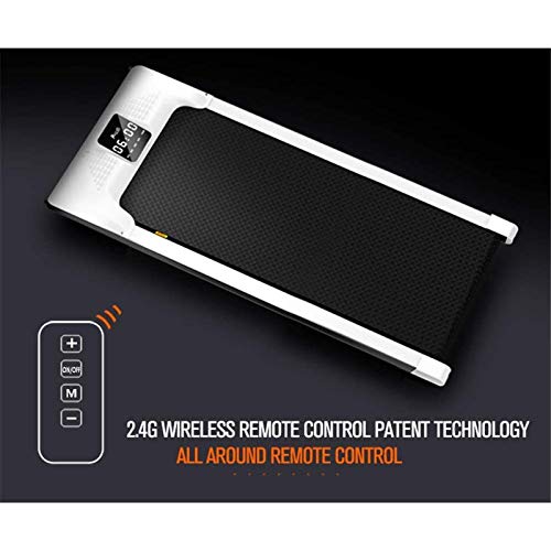 Desk Treadmill Running Simple Walking Machine Indoor Gym Stepper Walking Treadmills Fitness Body Building Multi-Function Mini Home Treadmill,White - Afbeelding 3