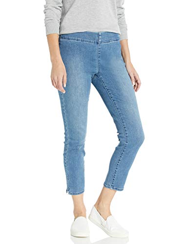 NYDJ Women's Pull On Skinny Ankle With Side Slit