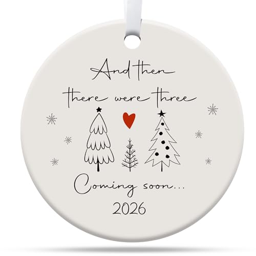 Expecting Baby Ornament 2026, Pregnancy Announcement for Husband Grandparents Family Aunt, Gifts for Expecting Parents Expecting Parents to Be Unique Gifts 2026