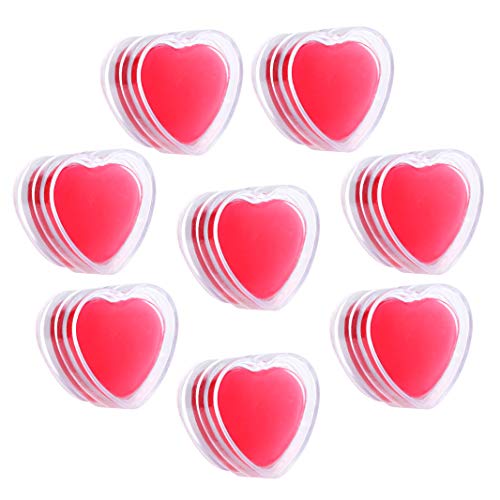 Diamond Painting Glue, 24 Pieces, 8 Pack Diamond Painting Wax Storage Container Case with Glue Clay, Glue for Diamond Painting, Painting Glue Clay Organizer for Diamond Painting Accessories (Red) (8)