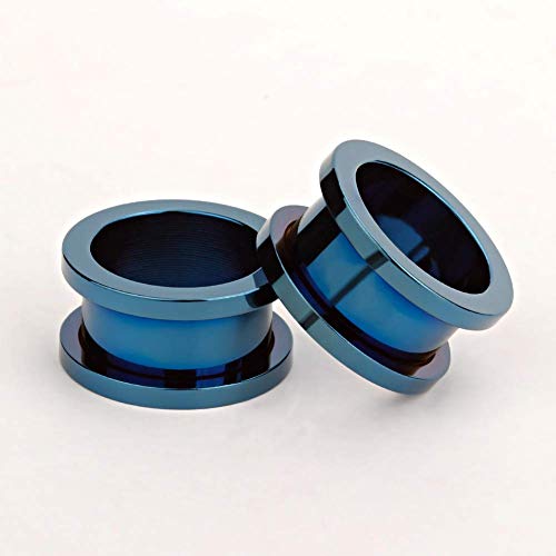 TBOSEN Set of 12 pcs Stainless Steel Ear Plugs Large Alloy Gauges Stretching Screw Fit Tunnels Gauge 2g - 1 inch by TBOSEN - Used condition - Image 7