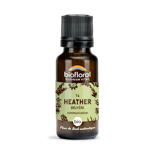 Pranarôm - BIOFLORAL - 14 Heather, Bruyère BIO - Communication - Fleur de Bach Authentique - 470 Granules - Sans Alcool - -26%