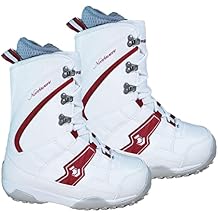 Northwave Freedom Snowboard Boots White red Fits Ladys 6.5 7 Mondo 24 Z34