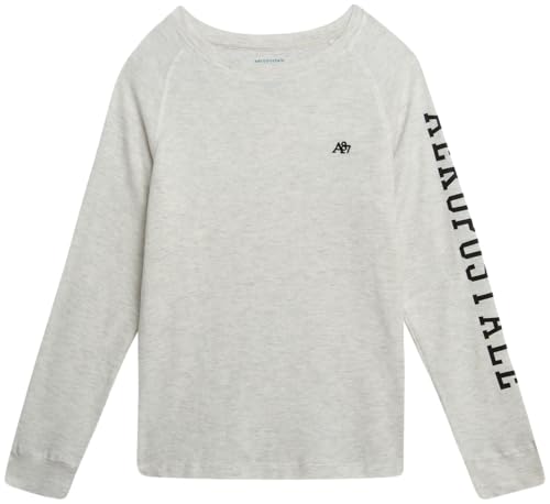 AEROPOSTALE Boys Long Sleeve Shirt - Soft Blended Crewneck Thermal Long Sleeve Shirts for Boys - Warm Baselayer Shirt (8-16)