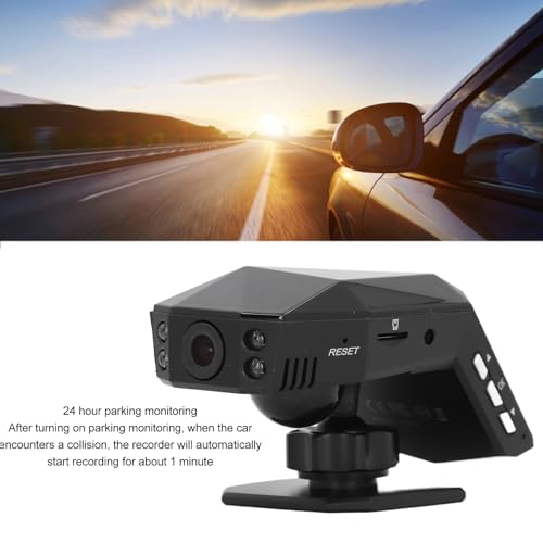 Dilwe Front Rear Dash Cam, Car Digital Video Recorder,10MP HD Night Vision Dashboard Camera, Center Console Perfume Dash Cam Recorder Camcorder - Image 6
