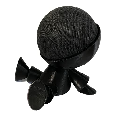 Suporte Mesa Robô Espacial Amazon Alexa Echo Dot 4 Preto