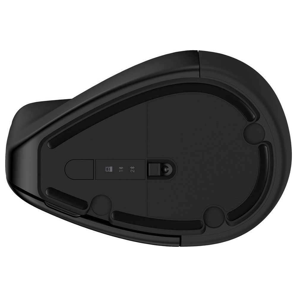 HP 920 - Mouse verticale - ergonomico - 6 pulsanti - wireless - 2,4 GHz, Bluetooth 5.3 - ricevitore wireless (USB)