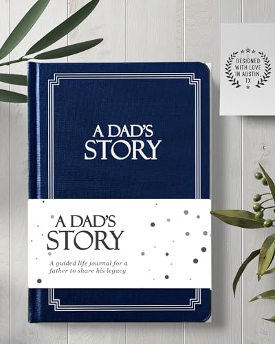 Diário da história da vida do pai (capa dura): uma lembrança significativa para o pai compartilhar s