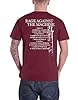 Rage Against The Machine T Shirt BOLA Album Cover Official Mens Maroon Red S #1