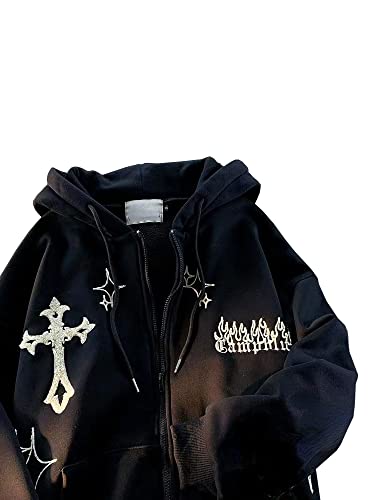 Best Deal for Y2k Full Zip Up Hoodie for Women Oversized