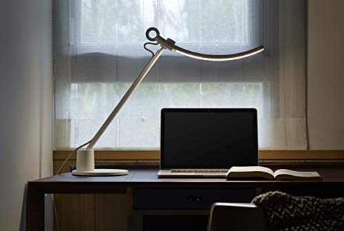 Benq Silver Genie Led Desk Eye-Caring Table Lamp: Auto-Dimming, Cri>95, 13 Color Temperatures, 35” Wide Illumination, For Bedroom/Living Room/Reading/Crafting/Home Office #TOP4