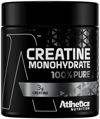 Creatine 100% Pure - 200g (150g + 50g) Natural - Atlhetica Nutrit...