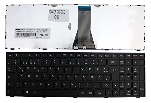 Clavier PC portable Lenovo IdeaPad G50-70 idéal pour télétravail avec touches noires