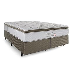 Cama Box Baú Colchão Herval Molas Ensacadas Monte Carlo Visco HR