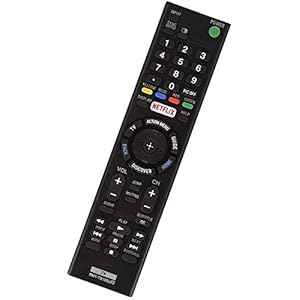RMT-TX100U Universal Remote Control for Sony-TV-Remote All Sony LCD LED HDTV Smart bravia TVs – No Setup Needed