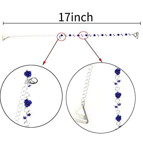 Clzemo Rhinestone Bra Straps Adjustable Lingerie Replacement Shoulder Strap Underwear Tops Dress Extender Straps For Women #TOP2