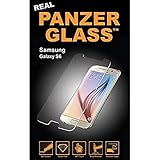 PanzerGlass Protective Anti Scratch Fluid Resistant Glass Screen Protector Shield for Samsung Galaxy S6 - Clear,PG1029