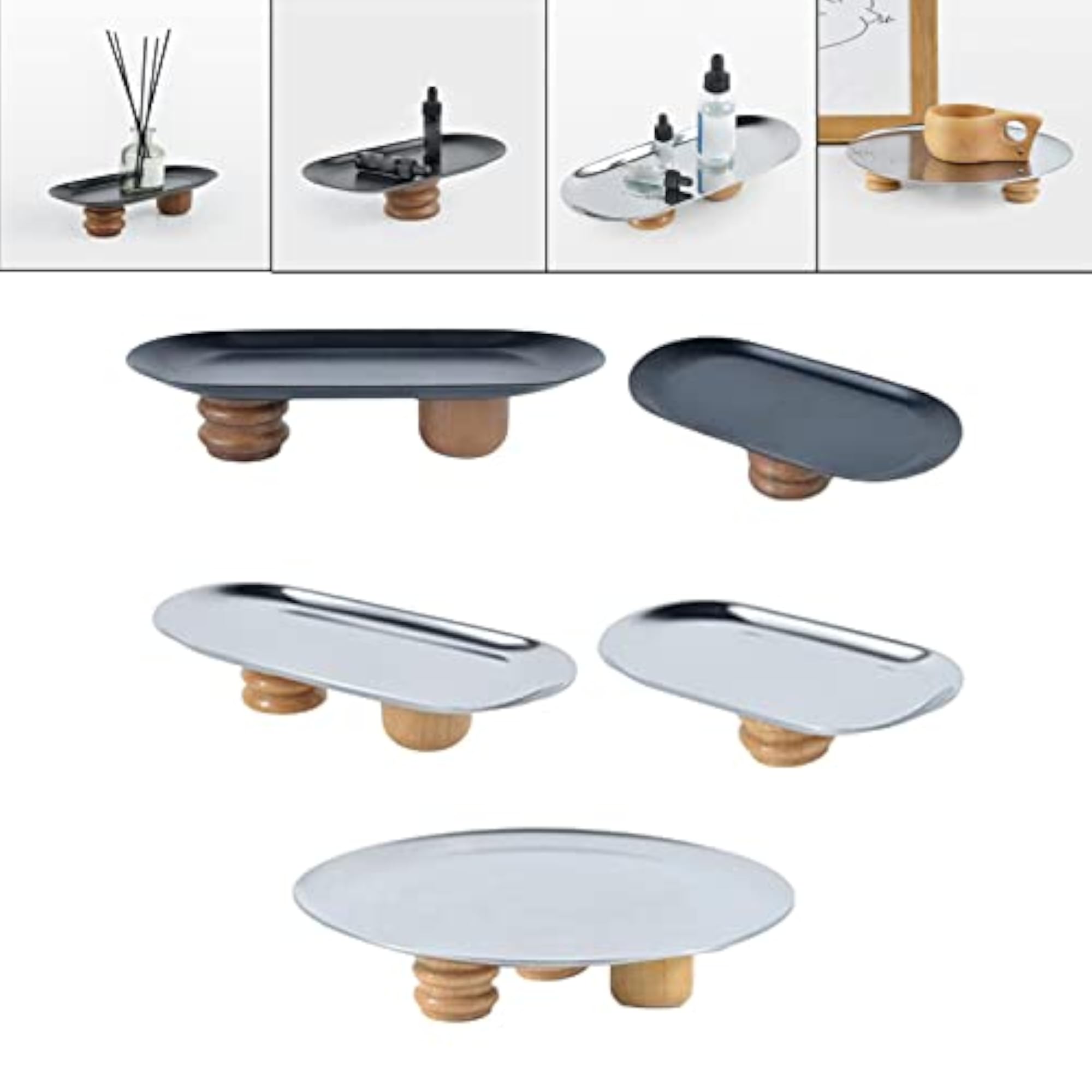 Jewelry Display Tray Holder Stand Organizer Simple