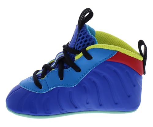 Nike Lil' Posite One Infant/Toddler Shoes Size 4, Color: Game Royal/Yellow Strike-Blue3
