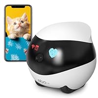 Enabot EBO SE FamilyBot,Robot Telecamera per animali in movimento con ruote,1080P Videocamera di...