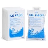 HEMOTON Paquete De 30 Paquetes De Hielo Seco Para Envío De Alimentos Paquetes De Hielo Para Refrigerador Paquete De Envío Frío De Larga Duración Paquetes De Congelador De Hielo