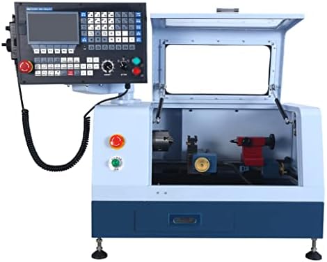 BUBUQD C56B 220V MACH3 Control Mini CNC Lathe Machine Hardware Metal Woodworking
