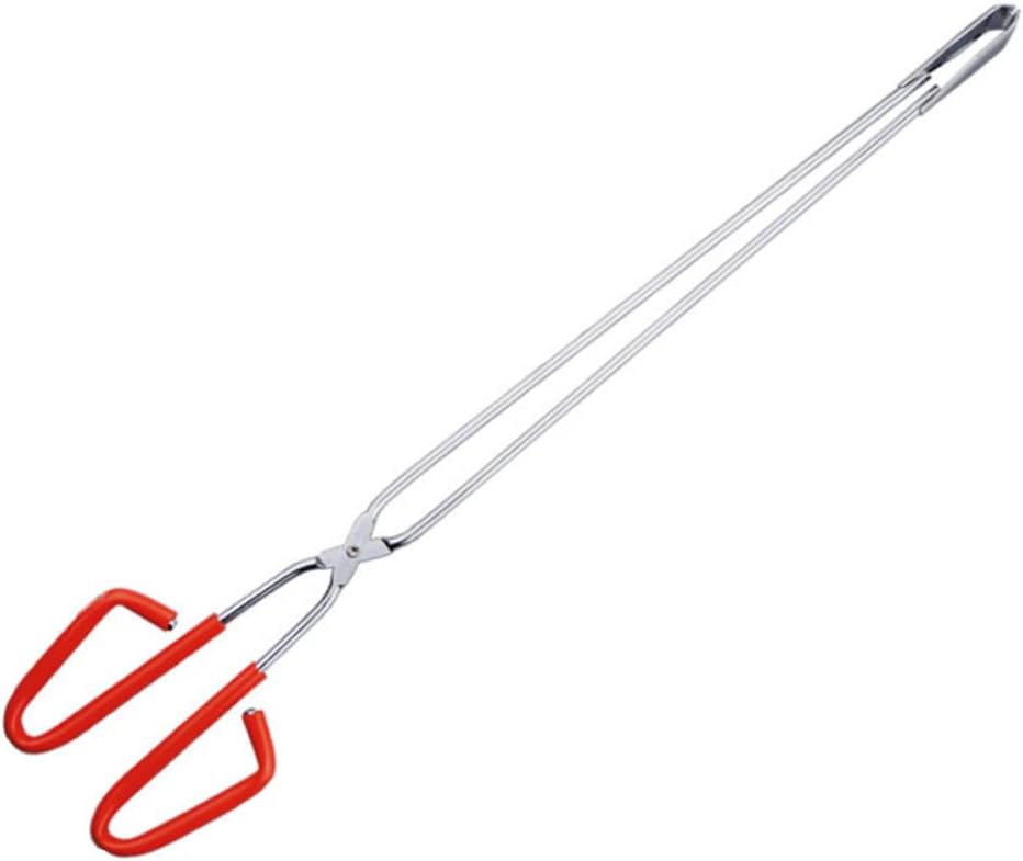 1Pc Stainless Steel Garbage Picker Tool with Comfortable Handle Convenient Trash Tongs for Easy Litter Cleanup Lightweight and Durable Garbage Grabber for Outdoor Use