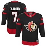 Brady Tkachuk Ottawa Senators #7 Black Youth 8-20 Home Premier Jersey (14-20)