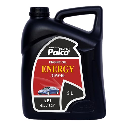 Image of PALCO Energy 20W40 Engine Oil for Cars - Multigrade Car Engine Oil 3 Ltr