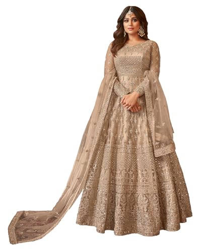 STELLACOUTURE women's indian traditional full length heavy embroidered ethnic salwar
