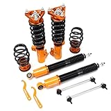 maXpeedingrods Coilovers for Honda Civic 2012-2015 FG3/FB2, Height Adjustable Coilover Suspension Kit Struts, Preset Damping Shock Absorber Struts, Lowering Kit by 1-3” Gold