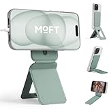MOFT【公式直営店】モフト スマホスタンド MagSafe対応 七変化マルチスタンド 携帯スタンド iPhone 16/15/14/13/12シリーズ対応 MOVAS™耐久素材 薄型・軽量・折りたたみ式・持ち運び便利 多角度調整・三脚兼用・強力なMagSafeシール付き 自撮り・動画視聴・会議・旅行に便利（カード収納なし）